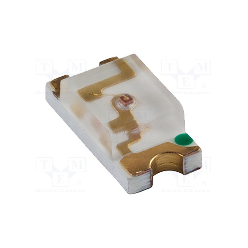 1 pcs x BIVAR - SM1206NYC-IL - LED, SMD, 1206, yellow, 1000mcd, 3.2x1.6mm, 30°, 2÷2.6V, 20mA, 78mW