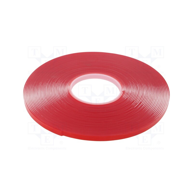 1 rol x - 7020 AKRYLOWA 2MM 9MM-16.5M - Tape: fixing, W: 9mm, L: 16.5m, Thk: 2mm, double-sided, acrylic, 8N/cm