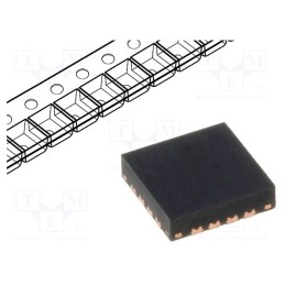 1 pcs x MICROCHIP TECHNOLOGY - MCP2036-I/MG - IC: driver, AFE,inductive sensor, QFN16, 10mA, 2.7÷5.4V, Ch: 1