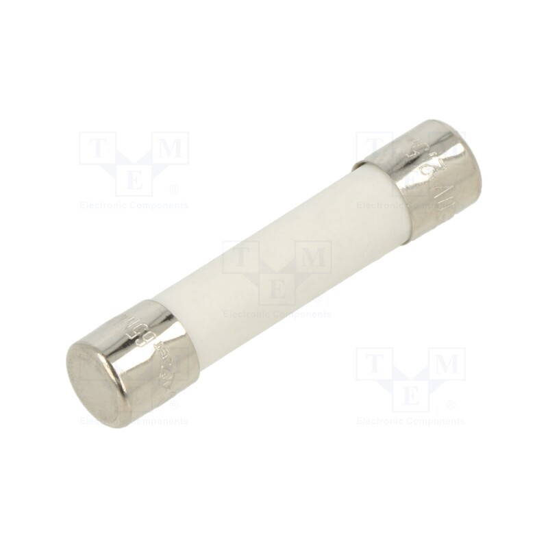 1 pcs x OPTIFUSE - FCA-2.5A - Fuse: fuse, quick blow, 2.5A, 250VAC, ceramic, 6.3x32mm, brass