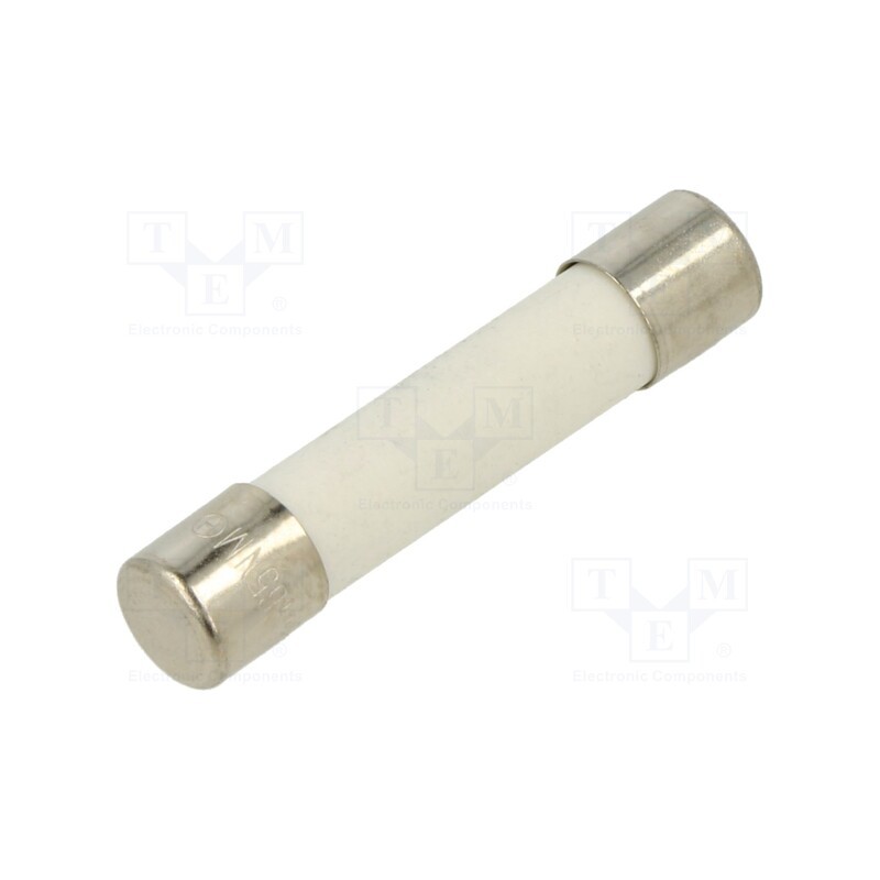 1 pcs x OPTIFUSE - FCA-12A - Fuse: fuse, quick blow, 12A, 250VAC, ceramic, 6.3x32mm, brass