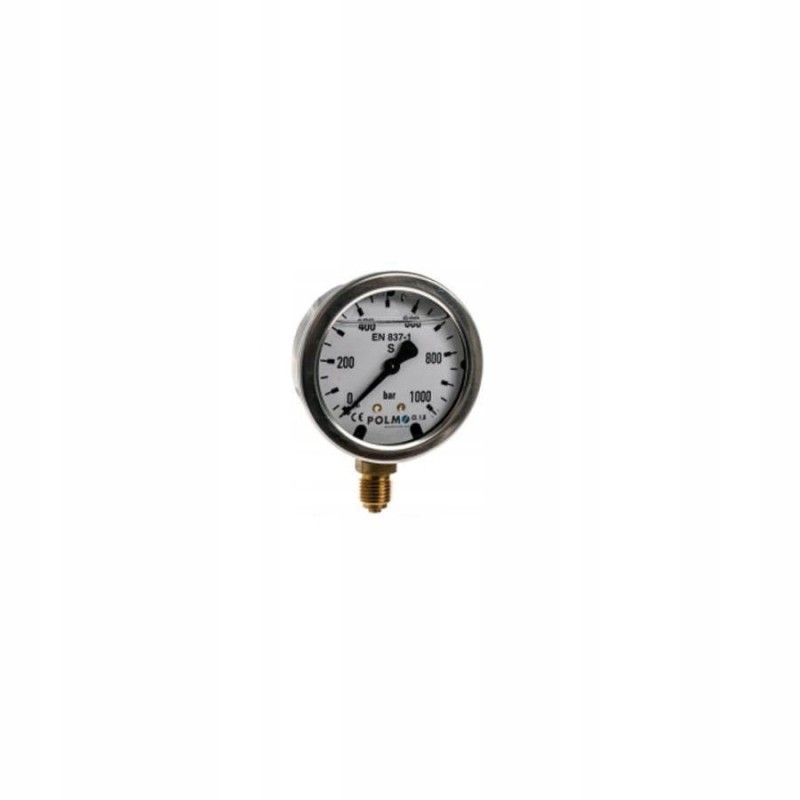 Glycerine pressure gauge 63mm 0 1000 bar
