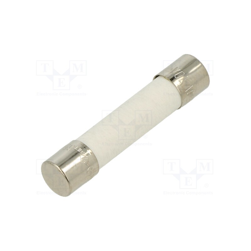 1 pcs x OPTIFUSE - FCA-10A - Fuse: fuse, quick blow, 10A, 250VAC, ceramic, 6.3x32mm, brass