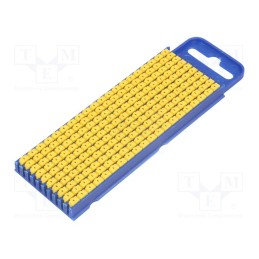 200 pcs x HELLERMANNTYTON - 561-02714 - Markers, Marking: -, 2.8÷3.8mm, polyamide, yellow, -40÷85°C, WIC