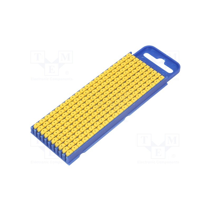 200 pcs x HELLERMANNTYTON - 561-02714 - Markers, Marking: -, 2.8÷3.8mm, polyamide, yellow, -40÷85°C, WIC