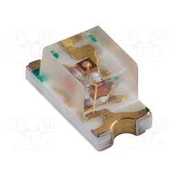 1 pcs x BIVAR - SM0603HCL - LED, SMD, 0603, red, 11.5mcd, 1.6x0.8mm, 130°, 1.9÷2.3V, 2mA, 78mW