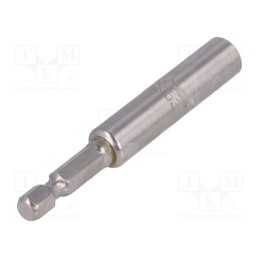 1 pcs x BAHCO - KSR753-1P - Holders for screwdriver bits, Socket: 1/4', Overall len: 75mm