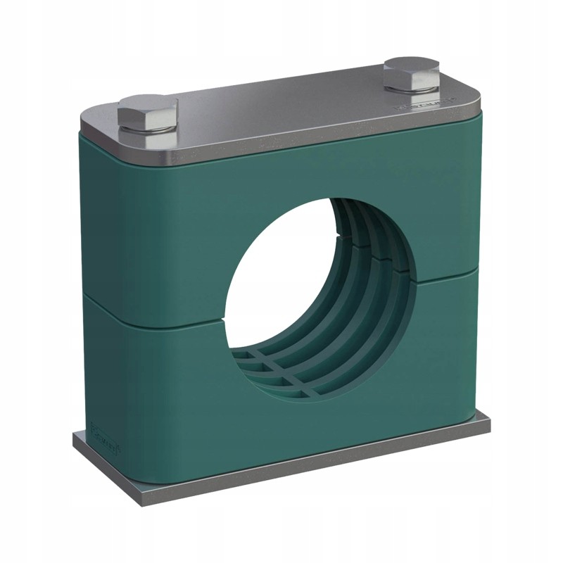 Single pipe clamp rs e fioe 35 40 mm stauff