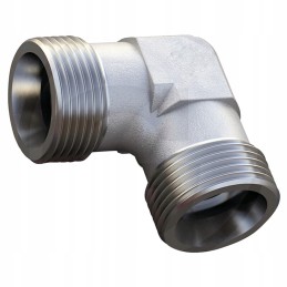 Angle connector, hydraulic elbow 2x m24x1 5