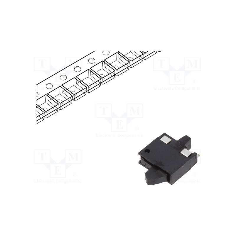 2 pcs x PANASONIC - ESE22MH24 - Switch: detecting, Pos: 2, SPST, 0.01A/5VDC, 500mΩ, 0.29N, 2.1mm