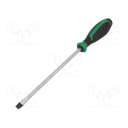 1 pcs x STAHLWILLE - 46203100 - Screwdriver, slot, 10,0x1,6mm, DRALL+, Blade length: 200mm