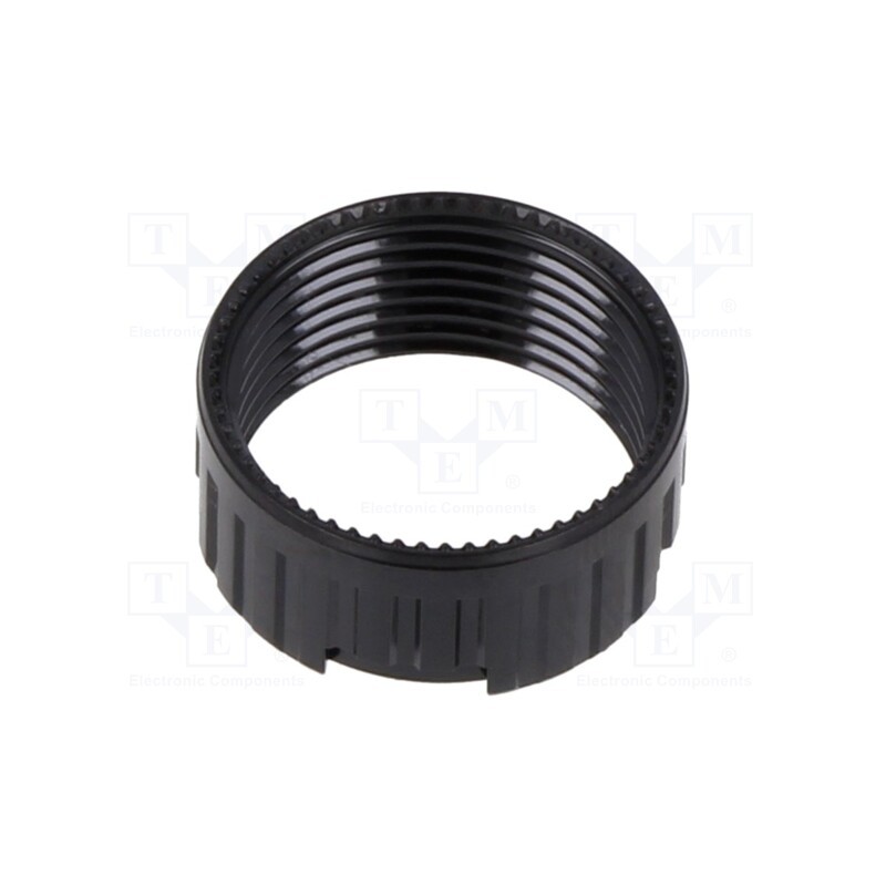 1 pcs x EAO - 61-9915.0 - Nut, 61, Ø16mm, Body: black, plastic