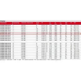 Xvewonw16hl elbow 90 degrees thread nut m26 m26