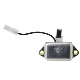 Alternator voltage regulator 70a with brush hold