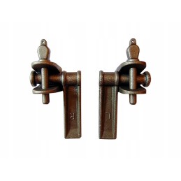 Upper side hinge, diameter 19, set