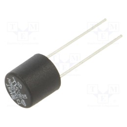1 pcs x SCHURTER - 34.672 - Fuse: fuse, time-lag, 3.15A, 250VAC, PCB,THT, TR5, copper, MST 250