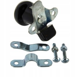 Universal ball handlebar knob with ball bearings