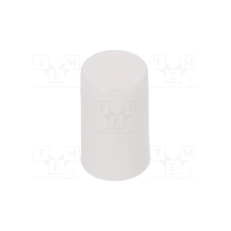 5 pcs x C&K - BTN KSC9 80 - Button, 15.4mm, white, KSC9