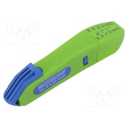 1 pcs x WEICON - NO. S 4 - 28 MULTI GREEN LINE - Stripping tool, Wire: round, GREEN LINE