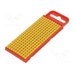 200 pcs x HELLERMANNTYTON - 561-01714 - Markers, Marking: -, 2÷2.8mm, polyamide, yellow, -40÷85°C, push-in