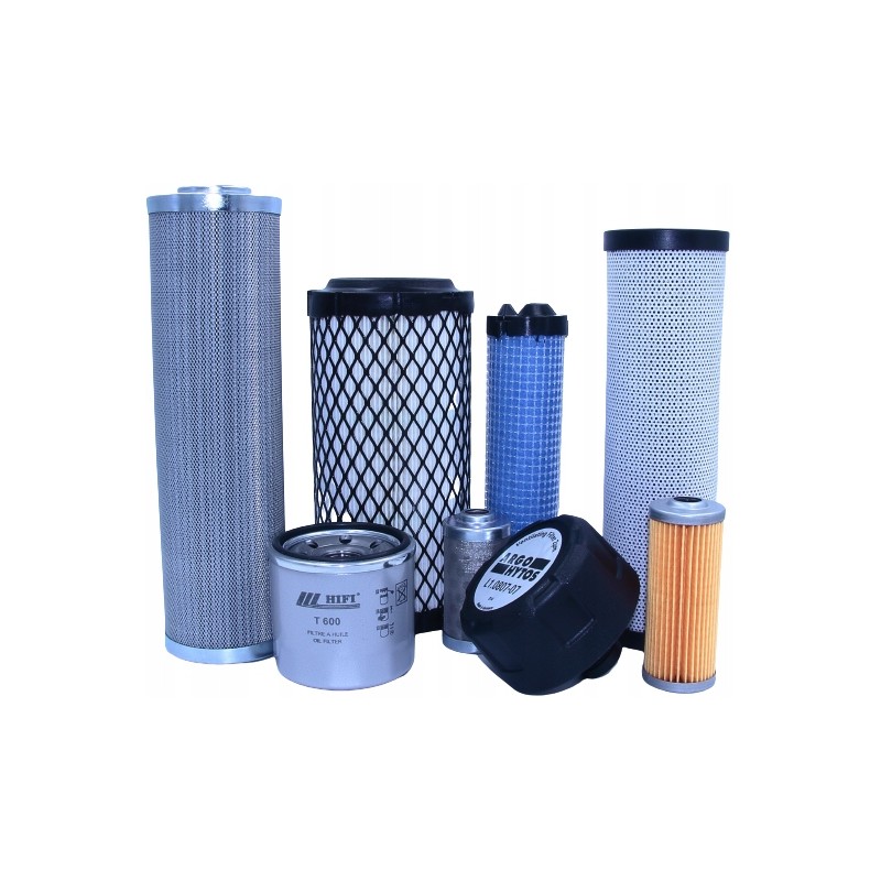 Filters Thwaites Mach 201 Yanmar engine set