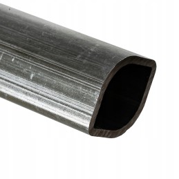 Profiled PTO shaft pipe, lemon, 30x39x3mm, 1m