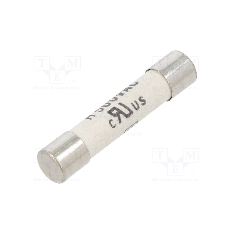 1 pcs x SCHURTER - 8020.5021 - Fuse: fuse, time-lag, 10A, 500VAC, 400VDC, ceramic,cylindrical