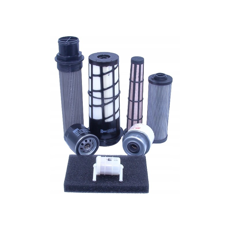 JCB 8025 filters with Perkins 403D15 R engine, manufactured from 2013, mini excavator