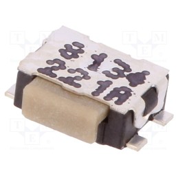 2 pcs x C&K - KMS221GP LFS - Microswitch TACT, SPST-NO, Pos: 2, 0.05A/32VDC, angular,SMT, none