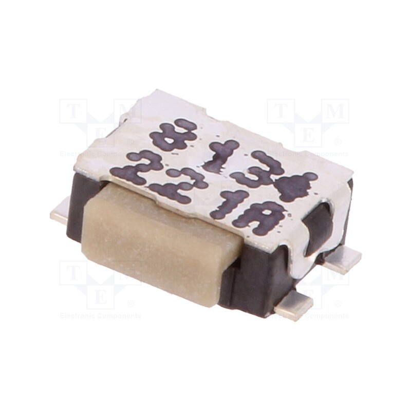 2 pcs x C&K - KMS221GP LFS - Microswitch TACT, SPST-NO, Pos: 2, 0.05A/32VDC, angular,SMT, none
