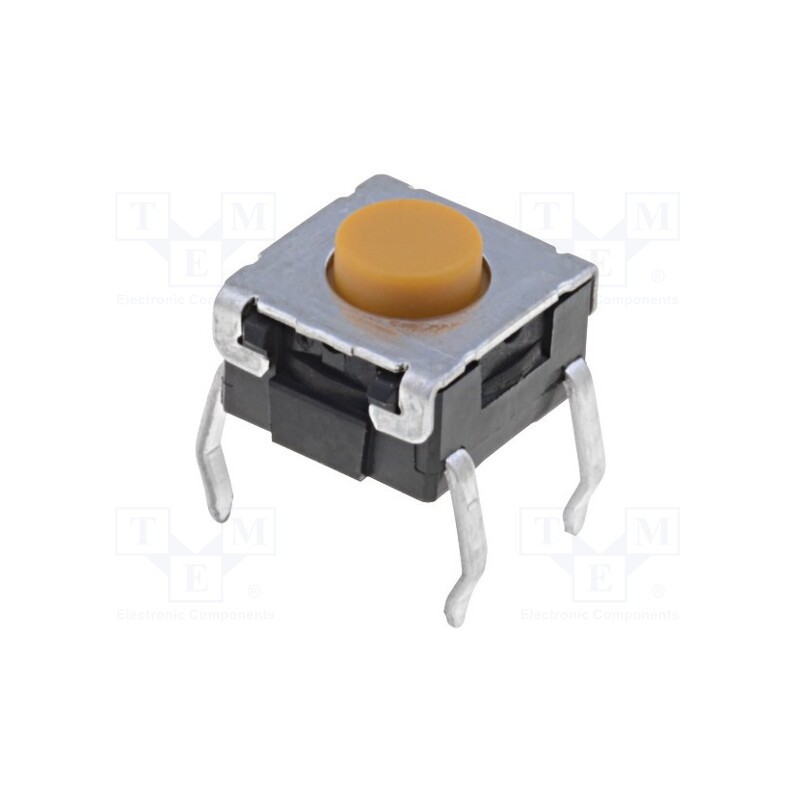 2 pcs x OMRON OCB - B3W-1002 - Microswitch TACT, SPST-NO, Pos: 2, 0.05A/24VDC, THT, none, 2.25N