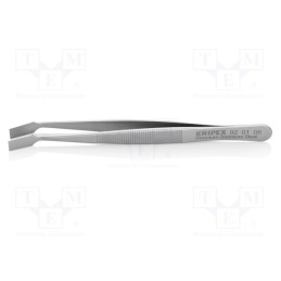 1 pcs x KNIPEX - 92 01 06 - Tweezers, 120mm, Blades: curved, Blade tip shape: shovel