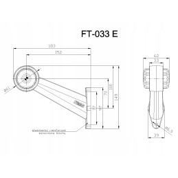 Red and white lamp outline, excavator, loader, crane