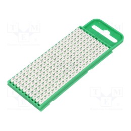 200 pcs x HELLERMANNTYTON - 561-00699 - Markers, Marking: 9, 0.8÷2.2mm, polyamide, white, -40÷85°C, push-in