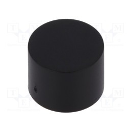 2 pcs x OMRON OCB - B32-1610 - Button, push-in, 7mm, -25÷70°C, round, black, Ø9.5mm