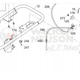 Fuel filter jumper wacker bs 5100022620