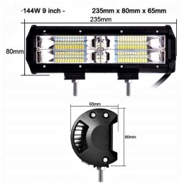 LED halogen lamp 144w hitachi excavator loader
