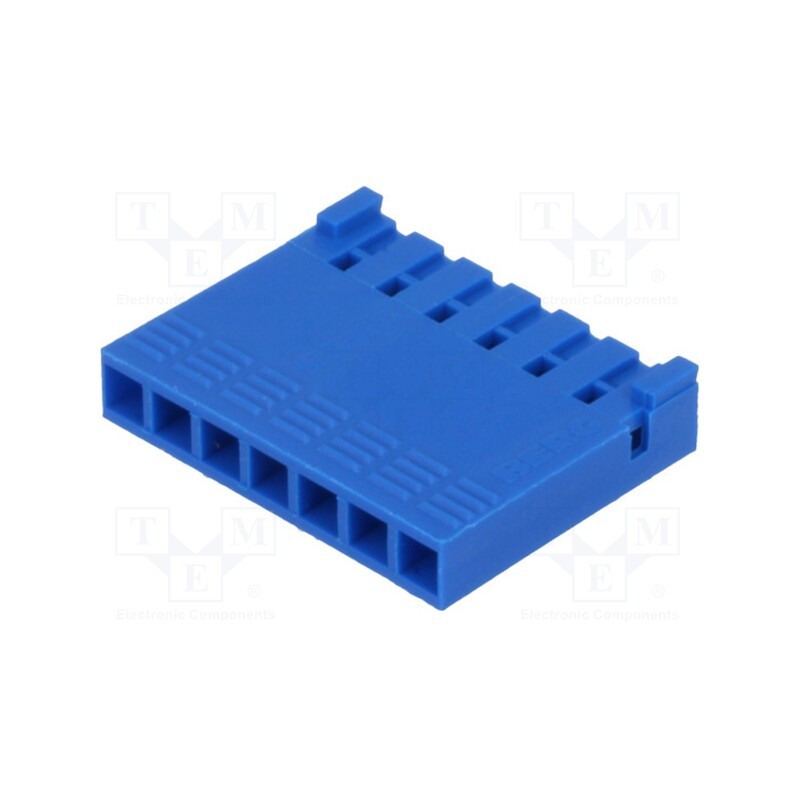 2 pcs x Amphenol Communications Solutions - 65240-007LF - Plug, wire-board, female, PIN: 7, w/o contacts, 2.54mm, for cable