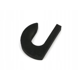 Steel loader bucket hook, diameter 50