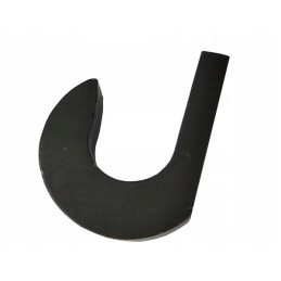 Steel loader bucket hook, diameter 60
