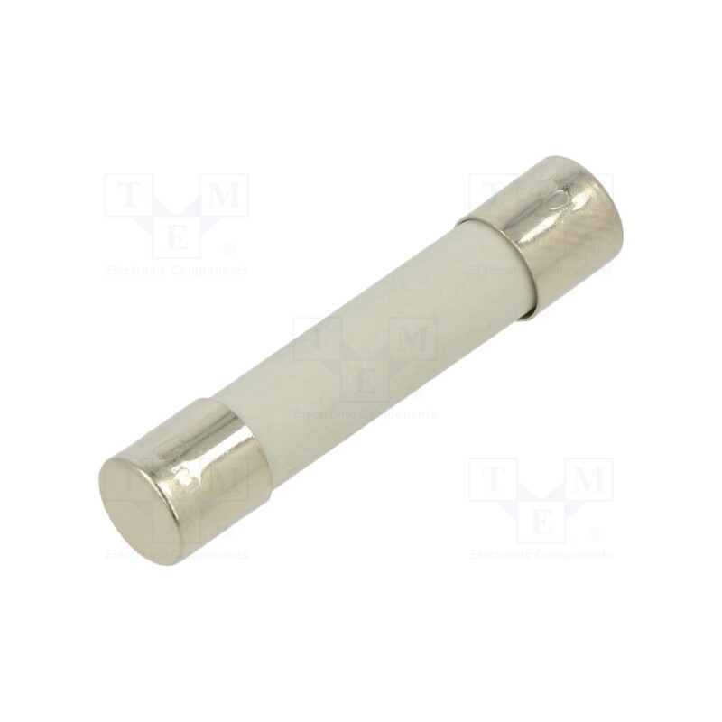 1 pcs x SCHURTER - 7022.075 - Fuse: fuse, ultra rapid, 100mA, 660VAC, ceramic,cylindrical, A12FA
