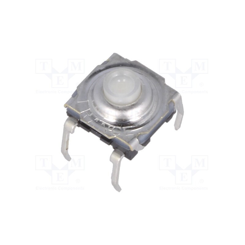 5 pcs x C&K - KSA0M211 LFTR - Microswitch TACT, SPST-NO, Pos: 2, 0.05A/32VDC, THT, none, 1.3N