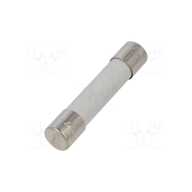 1 pcs x SCHURTER - 7022.066 - Fuse: fuse, ultra rapid, 4A, 500VAC, ceramic,cylindrical, A12FA