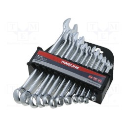 1 set x PROLINE - 35312 - Wrenches set, combination spanner, Chrom-vanadium steel, 12pcs.