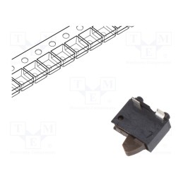 2 pcs x PANASONIC - ESE22MV21T - Switch: detecting, Pos: 2, SPST, 0.01A/5VDC, 500mΩ, 0.29N, 4.1mm