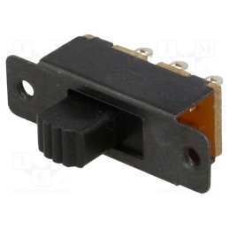 2 pcs x - Switch: slide, Pos: 2, DPDT, 0.5A/24VDC, ON-ON, No.of term: 6