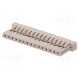 2 pcs x HIROSE - DF14-15S-1.25C(10) - Plug, wire-board, female, DF14, 1.25mm, PIN: 15, w/o contacts