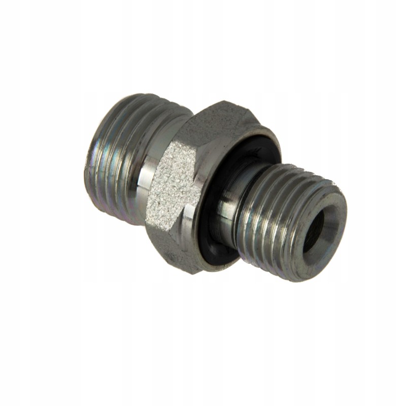 Straight connector nipple x ger 10lm16 x 1 5 x 1 4