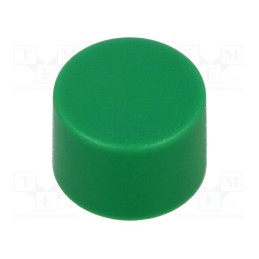 5 pcs x SCHURTER - 862.8105 - Button, 11.5mm, green, SMS