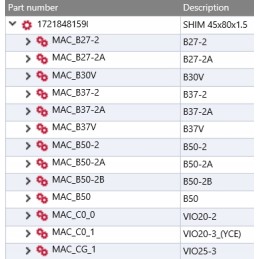 Yanmar arm spacer 45x80x1 5